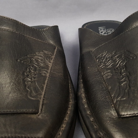 Gianni Versace Leather Sandals Men US 8.5 main image 8